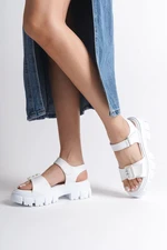 Capone Outfitters Women's Thick Soled Gladiator Sandals