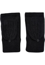 Open gloves black