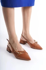 80732 Dewberry Cross Strap Low Heeled Women Shoes-TABA