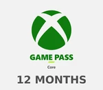 XBOX Game Pass Core 12 Months Subscription Card BR