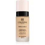 Collistar Impeccabile Long Wear Foundation dlouhotrvající make-up SPF 15 1R Rosy Avory 30 ml