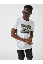 Koton Camouflage Printed T-Shirt