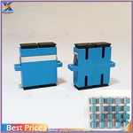 100PCS SC/UPC Optic Fiber Multi Mode Duplex Core SC UPC Optic Fiber Coupler Adapter FTTH Connector