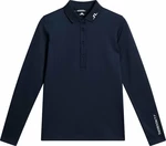 J.Lindeberg Tour Tech Long Sleeve Womens Polo JL Navy XS Rövid ujjú póló