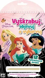 Vyškrabuj, objevuj, vybarvuj - Disney Princezny