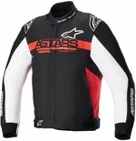 Alpinestars Monza-Sport Jacket Black/Bright Red/White L Geacă textilă
