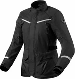 Rev'it! Voltiac 3 H2O Ladies Black/Silver 36 Blouson textile