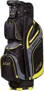 Jucad Sporty Black/Yellow Sac de chariot de golf