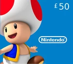 Nintendo eShop Prepaid Card £50 UK Key