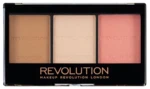 REVOLUTION Ultra Sculpt & Contour Kit Ultra Fair C01 paletka na tvár 11 g