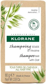 Klorane Tuhý šampón Ovos (Shampoo Bar) 80 g