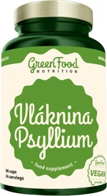 GREENFOOD NUTRITION Vláknina Psylium 96 kapslí