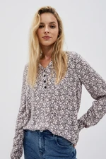 Floral print blouse