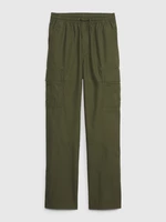 Dark Green Boys' Pocket Pants Gap