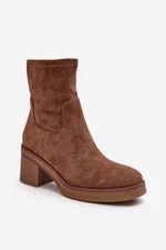 Women's Ankle Boots Brown Argastis