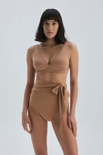 Dagi The Camel Contouring High Waist Bikini Bottom