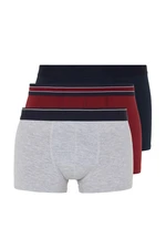 Trendyol Multicolored Men's 3-Pack Boxer