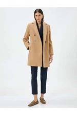 Koton Women's Clothing Coat Camel Hair