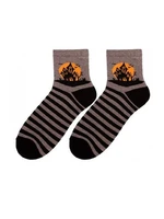 Bratex Popsox Halloween 5643 Women's Socks 36-41 Grey D-026