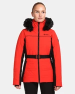 Women ́s ski jacket Kilpi CARRIE-W Red