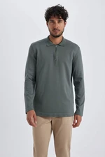 DEFACTO Slim Fit Polo Collar Pullover