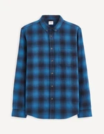 Celio Plaid Shirt Fabuche - Men's