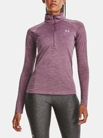 Under Armour T-Shirt Tech 1/2 Zipper - Twist-PPL - Women