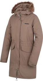 Women's winter coat HUSKY Nelidas L mocha