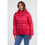 Women's dark pink quilted jacket SAM 73 Sid