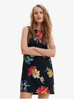 Black Women's Floral Dress Desigual Sundance