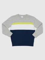 Blue-gray boys' striped sweater GAP