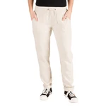 Women's cream linen trousers SAM 73