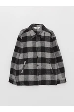 LC Waikiki Comfortable Fit Plaid Boys' Shirt Jackets.