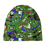 Mr. GUGU & Miss GO Man's Pepe Memes Beanie MB 212337