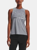 Under Armour Tank Top Live Sportstyle Graphic Tank-GRY - Women