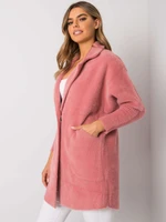 Pink coat Nora from alpaca