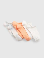 GAP Kids Low Socks, 3 Pairs - Girls