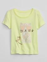 GAP Children's T-shirt with print - Girls