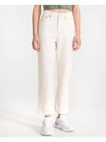 White Women Straight Fit Jeans Tom Tailor - Women