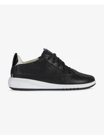 Geox Aerantis Black Women's Leather Sneakers - Women