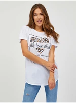 SAM73 White Womens T-Shirt SAM 73 Inathi - Women