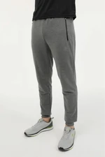 Lumberjack Basic Jogger Men's Elastic Tracksuit Bottoms Gray M-CT107