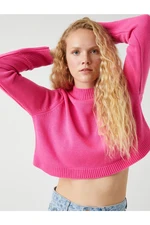 Koton Sweater - Pink - Relaxed fit