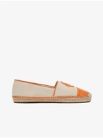 Orange-beige women's espadrilles Michael Kors Kendrick