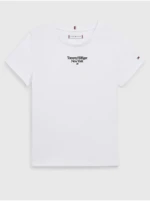 White Girls' T-Shirt Tommy Hilfiger - Girls