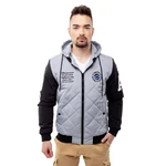 Men's Quilted Transition Jacket GLANO - gray