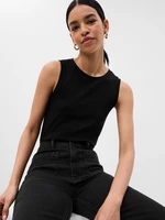 Black women's basic tank top GAP