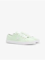 Light Green Women's Striped Sneakers Tommy Hilfiger - Women