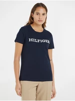 Dark blue Women's T-Shirt Tommy Hilfiger - Women