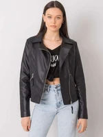 Black biker jacket by Adaliya